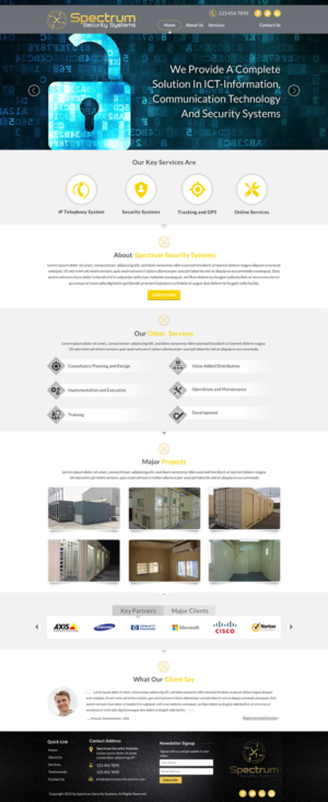 Web Design by Sbss for this project | Design: #6786407