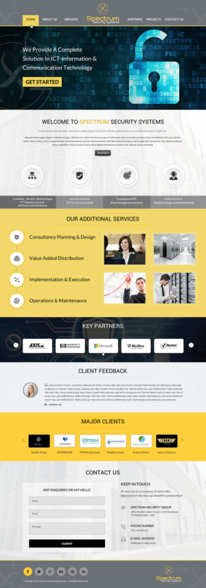 Web Design by Sbss for this project | Design: #6786410
