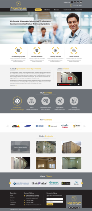 Web Design by Sbss for this project | Design: #6786412