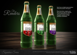 Packaging Design by The Think Tank for Blue Spike Beverages | Design: #6915603