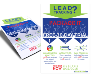 Flyer Design by at-as for InterActiveTel | Design #6858226