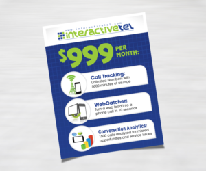 Flyer Design by Mahendran  for InterActiveTel | Design: #6797271