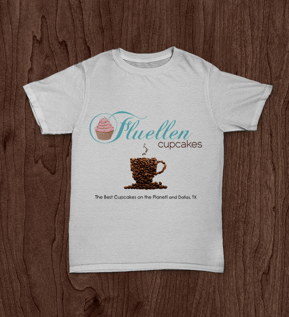 T-shirt Design by Cyanide Design for Fluellen Cupcakes | Design #1760231