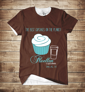Design de T-shirt par Kburks pour Fluellen Cupcakes | Design : #1787568