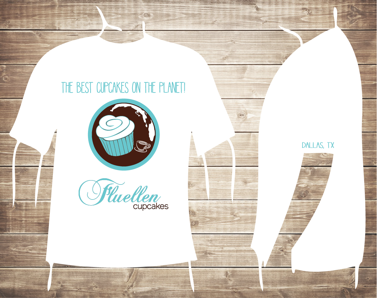 Design de T-shirt par Kburks pour Fluellen Cupcakes | Design #1790653