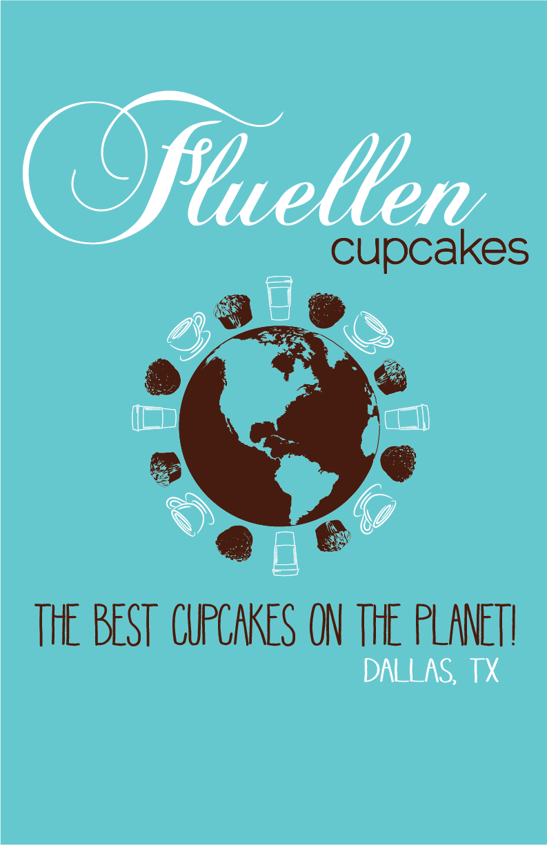 T-shirt Design by Kburks for Fluellen Cupcakes | Design #1801724
