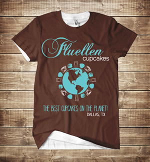 Design de T-shirt par Kburks pour Fluellen Cupcakes | Design : #1801742