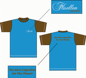 T-shirt Design by As Printing for Fluellen Cupcakes | Design: #1792973