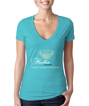 Design de T-shirt par Scarlett Cespedes pour Fluellen Cupcakes | Design #1781923