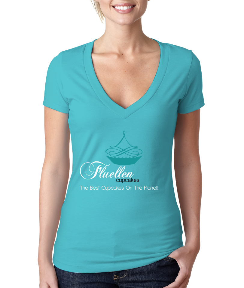 Diseño de Camiseta por Scarlett Cespedes para Fluellen Cupcakes | Diseño #1781924