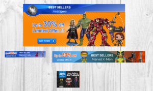 Wwe Toys Business needs a banner ad Design