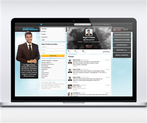 Twitter Design by Adam Daniel S. for Nigel Freitas | Design: #1771108