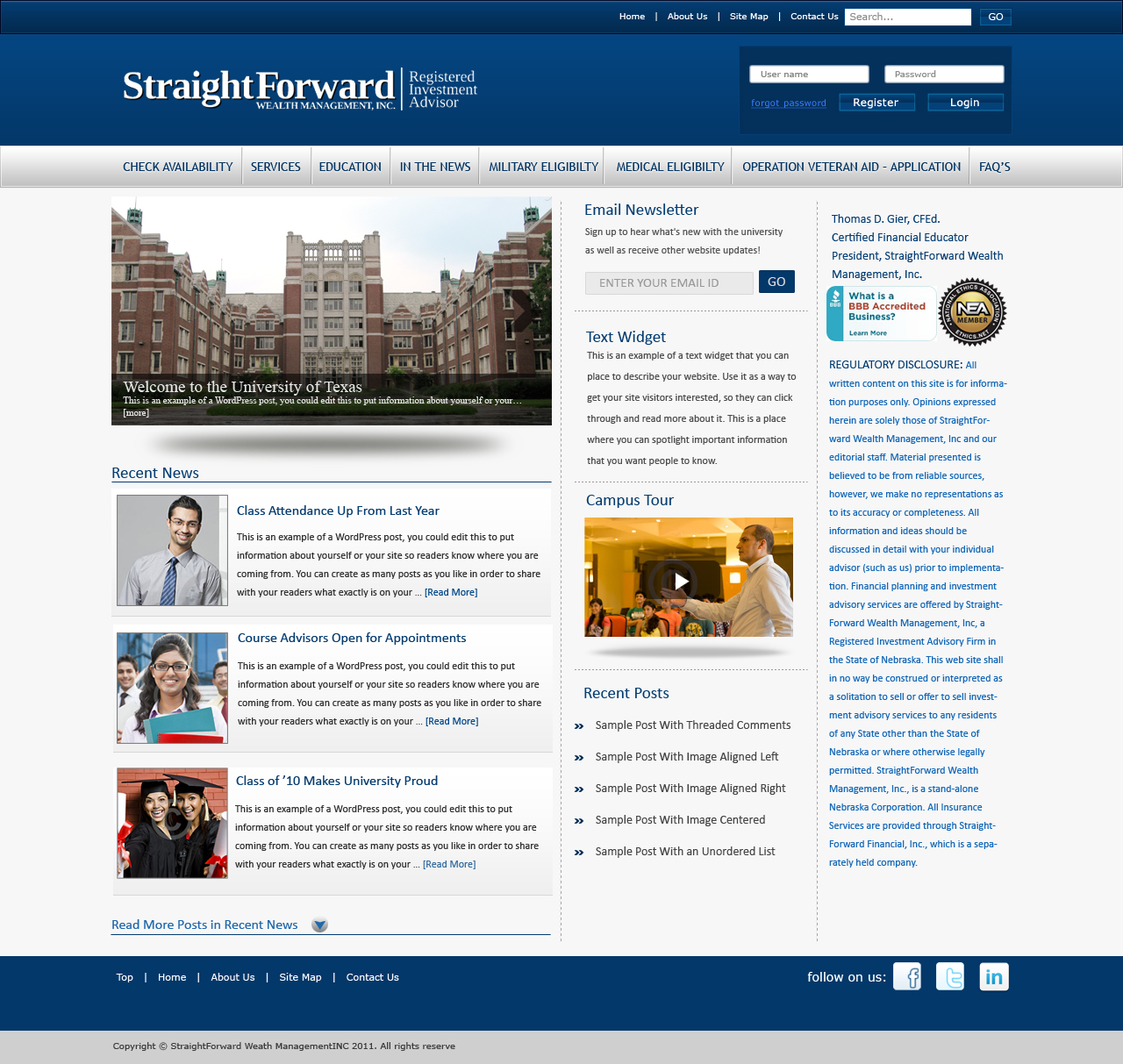Wordpress Design by Shunil for this project | Design #362851