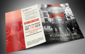 Diseño de Flyer por debdesign para Missional Think Tank | Diseño: #6799912
