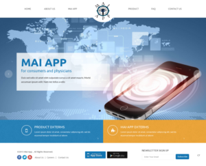 Web Design by pb for MhealthAZ | Design: #6804461