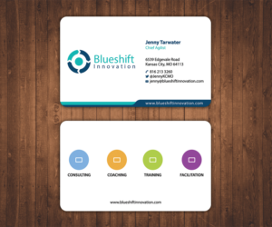  Blueshift Innovation: Software Development Consultancy Needs a Business Card Design | Business Card Design by Stylez Designz