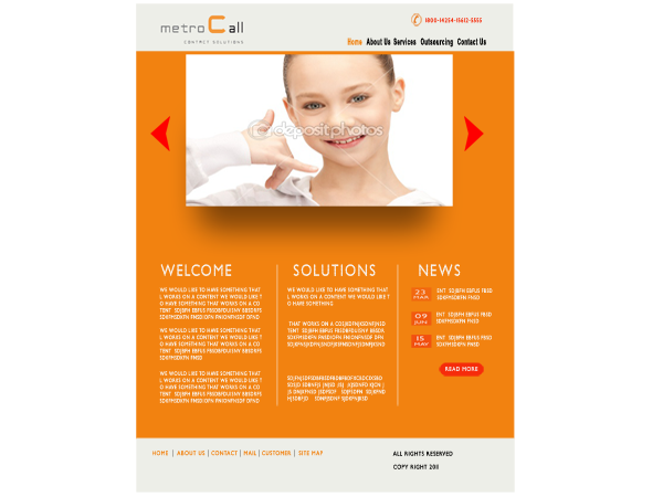 Web Design by Vishwa for this project | Design #360161