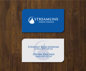 Design de Carte de Visite par niko pour Streamline Strata Finance Pty Limited | Design : #6807533