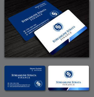 Design de Carte de Visite par sanalkumar pour Streamline Strata Finance Pty Limited | Design : #6790410