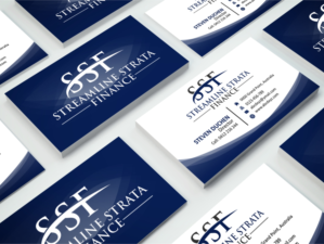 Design de Carte de Visite par Sarah Graphic pour Streamline Strata Finance Pty Limited | Design : #6817743