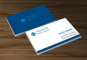 Design de Carte de Visite par instudio pour Streamline Strata Finance Pty Limited | Design : #6877899