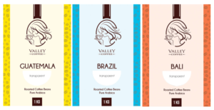 Design Emballage par ordelya.nicole pour Valleys Coffee | Design #7231246