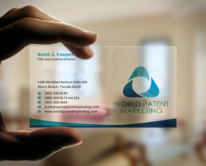 Diseño de Tarjeta de Presentación por INDIAN_Ashok para Desa Industries, Inc. D/B/A World Patent Marketing | Diseño: #6803391