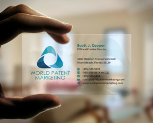 Business Card Design by INDIAN_Ashok for Desa Industries, Inc. D/B/A World Patent Marketing | Design: #6803397