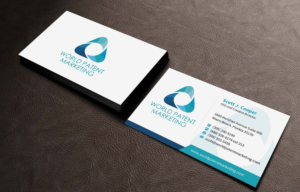 Business Card Design by INDIAN_Ashok for Desa Industries, Inc. D/B/A World Patent Marketing | Design: #6803406