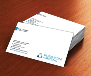 Design de Carte de Visite par premnice pour Desa Industries, Inc. D/B/A World Patent Marketing | Design : #6836547