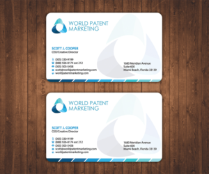 Diseño de Tarjeta de Presentación por Stylez Designz para Desa Industries, Inc. D/B/A World Patent Marketing | Diseño: #6842594