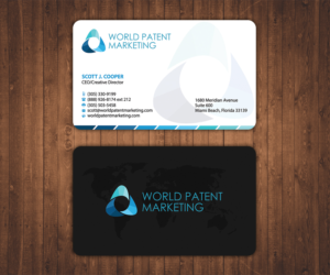 Diseño de Tarjeta de Presentación por Stylez Designz para Desa Industries, Inc. D/B/A World Patent Marketing | Diseño: #6842687