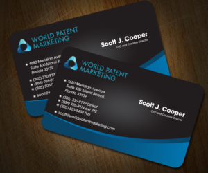 Business Card Design by RootreeperDesigns for Desa Industries, Inc. D/B/A World Patent Marketing | Design #6795184