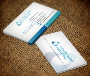 Design de Carte de Visite par AFHUN pour Desa Industries, Inc. D/B/A World Patent Marketing | Design : #6800061