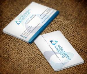 Design de Carte de Visite par AFHUN pour Desa Industries, Inc. D/B/A World Patent Marketing | Design : #6800085