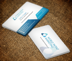 Design de Carte de Visite par AFHUN pour Desa Industries, Inc. D/B/A World Patent Marketing | Design : #6800099