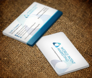 Design de Carte de Visite par AFHUN pour Desa Industries, Inc. D/B/A World Patent Marketing | Design : #6800102