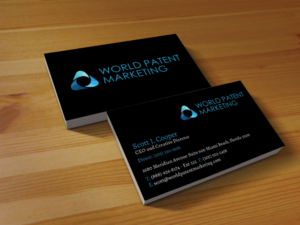 Business Card Design by Creations Box 2015 for Desa Industries, Inc. D/B/A World Patent Marketing | Design: #6803823