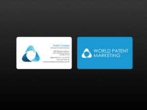 Business Card Design by Creations Box 2015 for Desa Industries, Inc. D/B/A World Patent Marketing | Design: #6803836