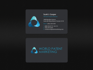 Business Card Design by Creations Box 2015 for Desa Industries, Inc. D/B/A World Patent Marketing | Design: #6803877