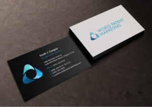 Business Card Design by Creations Box 2015 for Desa Industries, Inc. D/B/A World Patent Marketing | Design: #6803878