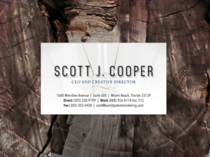Business Card Design by M.U. Designs