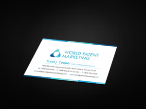 Design de Carte de Visite par HSYDESIGNER pour Desa Industries, Inc. D/B/A World Patent Marketing | Design : #6814248