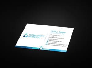 Design de Carte de Visite par HSYDESIGNER pour Desa Industries, Inc. D/B/A World Patent Marketing | Design : #6817774