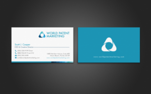 Business Card Design by chandrayaan.creative for Desa Industries, Inc. D/B/A World Patent Marketing | Design: #6802100