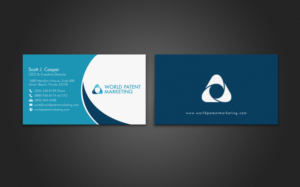 Business Card Design by chandrayaan.creative for Desa Industries, Inc. D/B/A World Patent Marketing | Design: #6802102