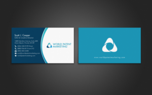 Business Card Design by chandrayaan.creative for Desa Industries, Inc. D/B/A World Patent Marketing | Design: #6802113