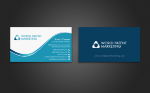Business Card Design by chandrayaan.creative for Desa Industries, Inc. D/B/A World Patent Marketing | Design: #6802120