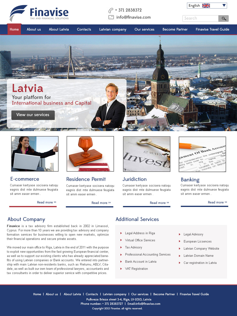 Web Design by Hetal  for this project | Design #1814119