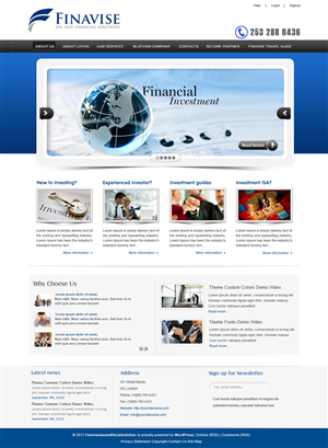 Web-Design von webxvision für dieses Projekt | Design #1818500
